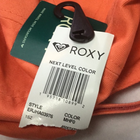 NWT orange Roxy baseball hat - Picture 5 of 5